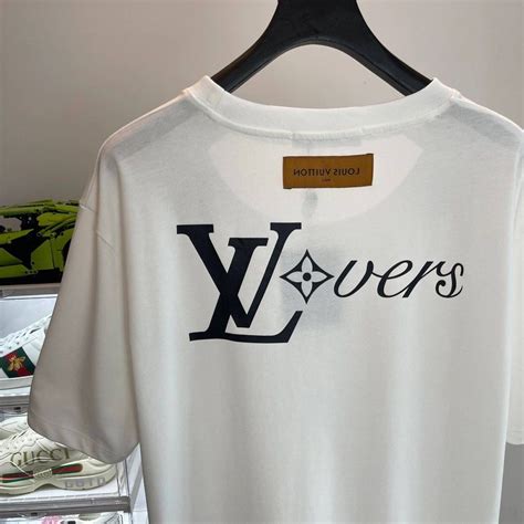 lv lovers t shirt|couple oversized t shirt.